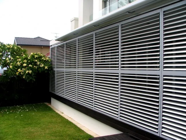 Aluminium louvres UAE